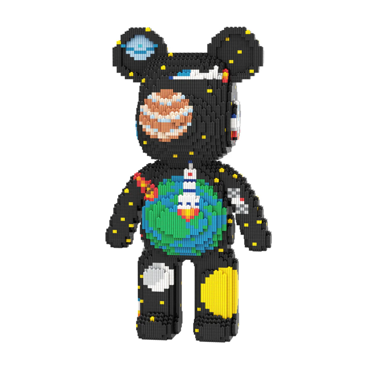 Animal Space Bear Micro Building Blocks for Adults (5800 PCS), Bear Bricks Set Creative Home & Office Decor, Gift for Adults and Kids